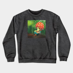 The singing frog Crewneck Sweatshirt